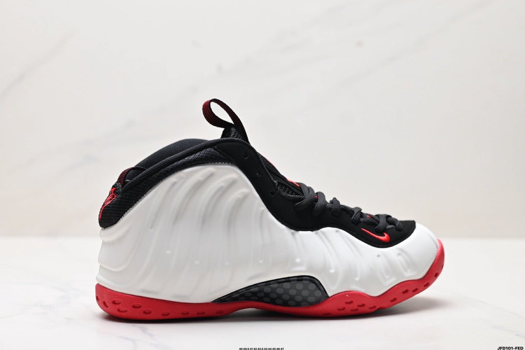 Nike Air Foamposite One Penny Hardaway Sneakers in Red Black - product image from the listing.