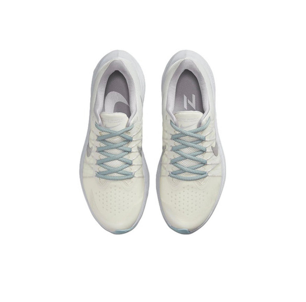 Nike Zoom Winflo 8 Running Shoes in White Silver DA3056-002 - product image from the listing.