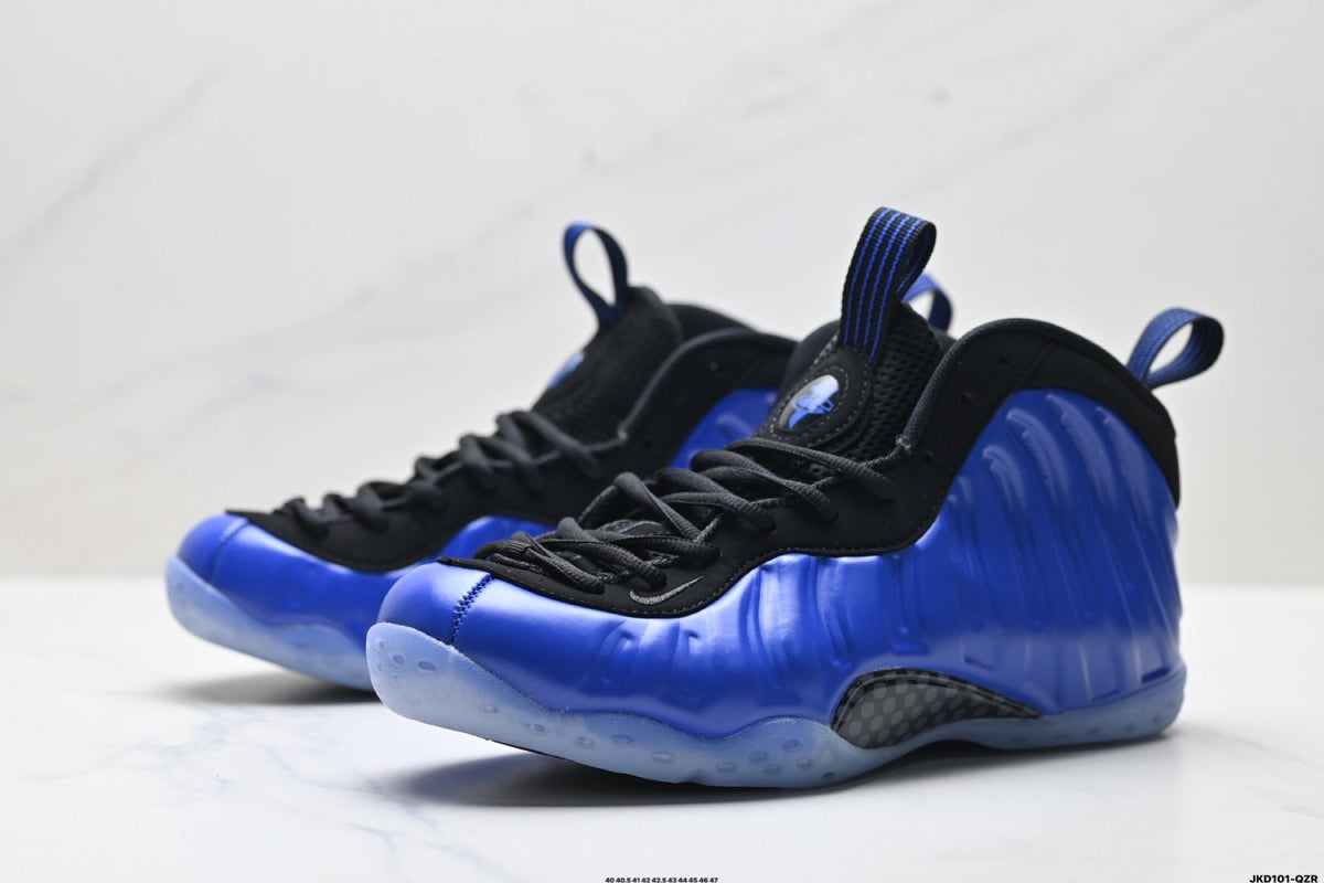 Nike Air Foamposite One Penny Hardaway Sneakers in Black Blue - product image from the listing.