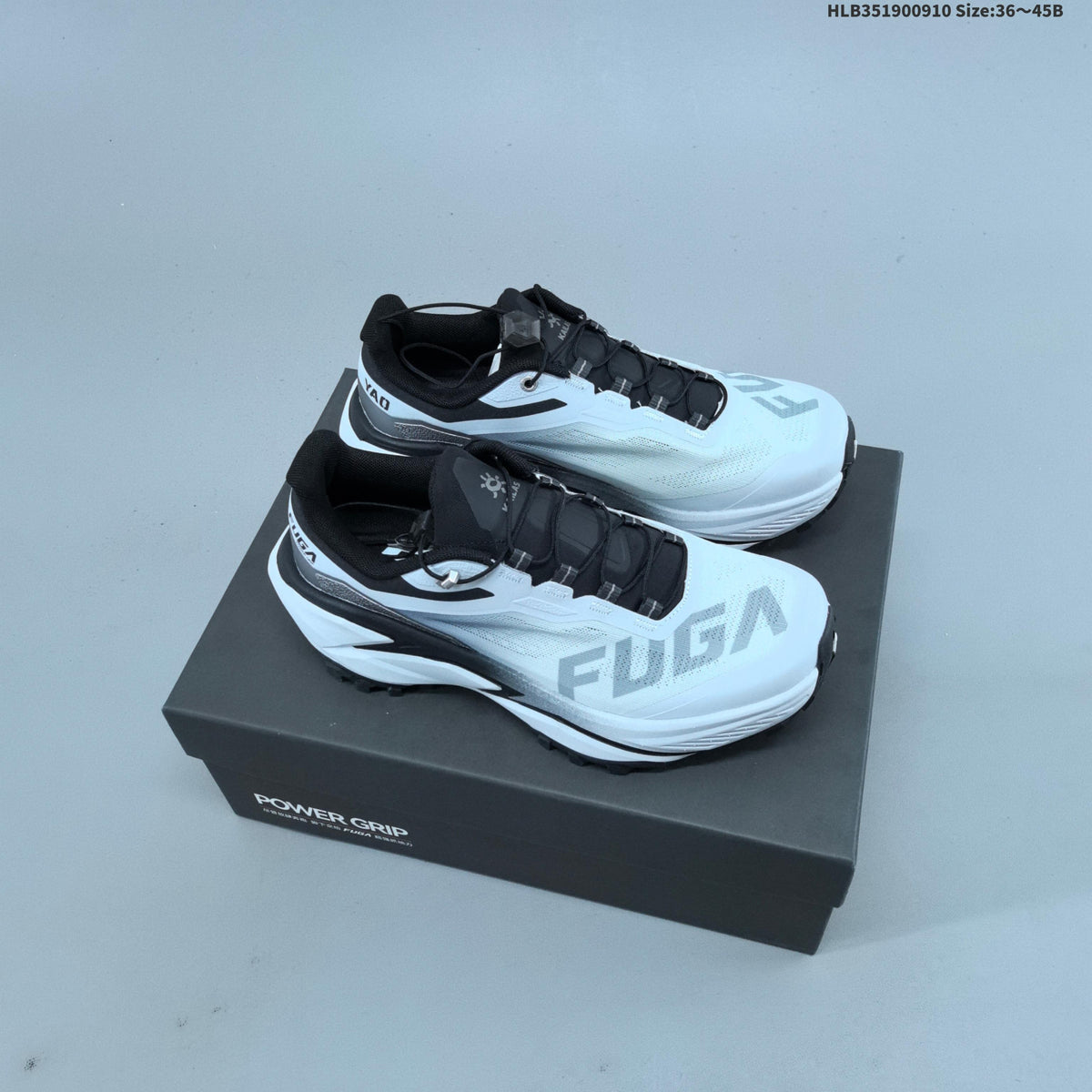 KAILAS FUGA YAO 3 SUV Trail Running Shoes, in White Black - product image from the listing.