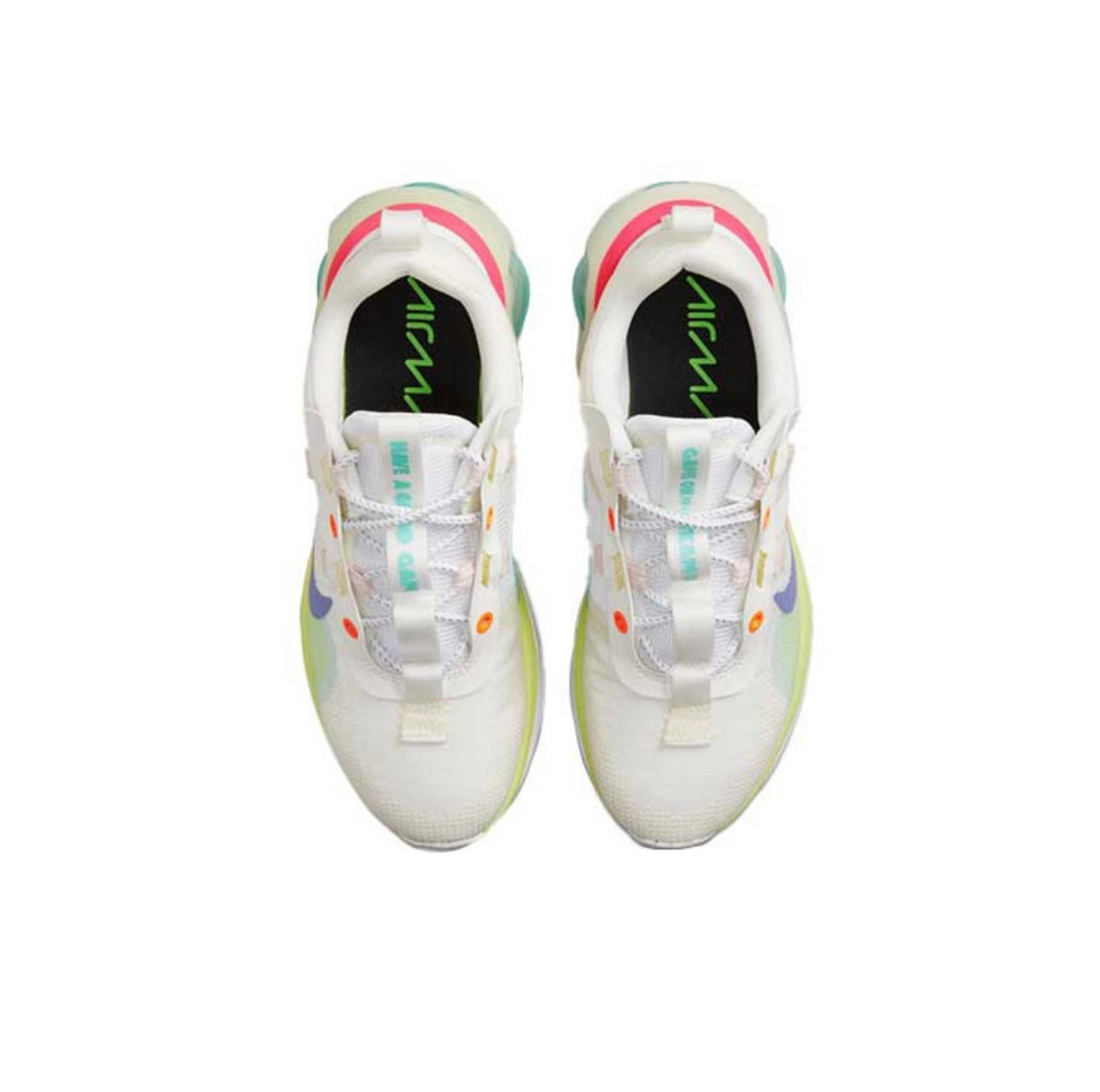 Nike Air Max 2021 Sneakers in White Green Purple DO2328-101 - product image from the listing.