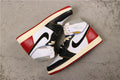 Air Jordan 1 Retro High OG NRG Sneakers White Black Varsity in Red - product image from the listing.