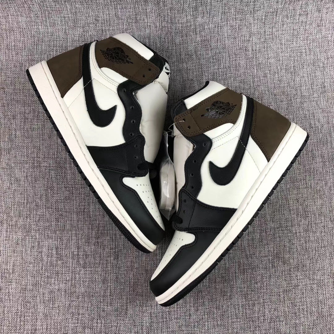 Air Jordan 1 High OG Dark Mocha Sneakers - product image from the listing.
