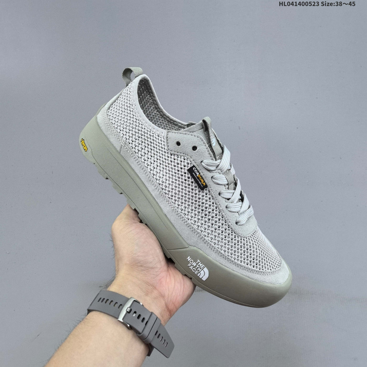 Light Gray The North Face Clyffe Low-Top Sneakers - product image from the listing.