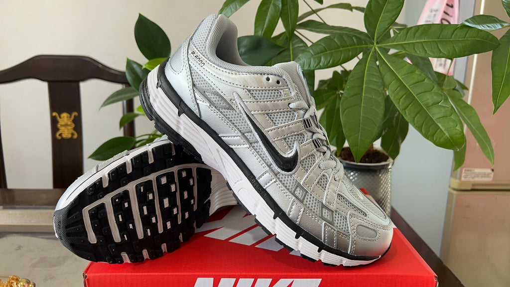 Nike P-6000 Sneakers in White Grey FD9876-101 - product image from the listing.