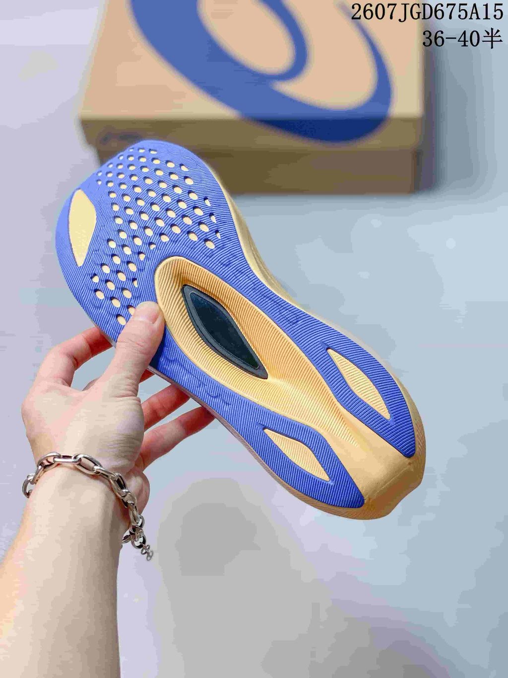 ASICS Magic Speed 4 Shoes for Running Mint White Lavender - product image from the listing.