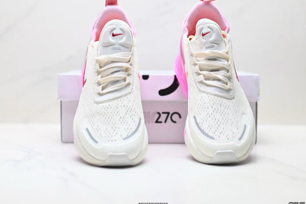 Nike Air Zoom JFD268-GD Sneakers in White and Pink - product image from the listing.