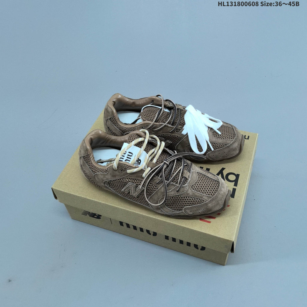 Miu Miu x New Balance 530 SL Low-Cut Sneakers - product image from the listing.