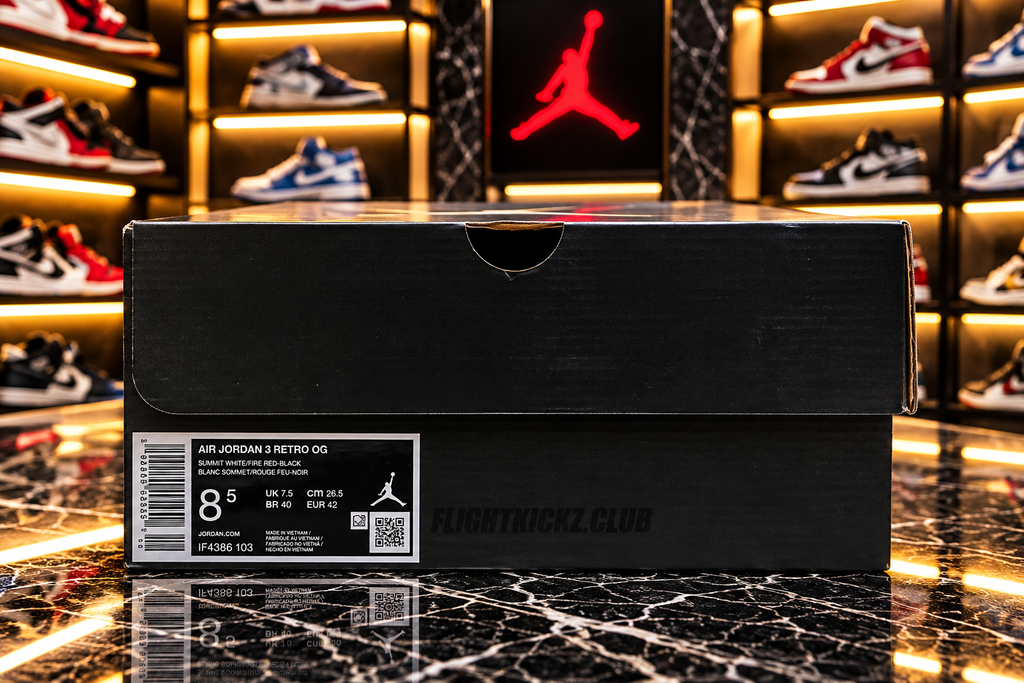 'World's Best Dad' - Air Jordan 3 Retro OG - product image from the listing.