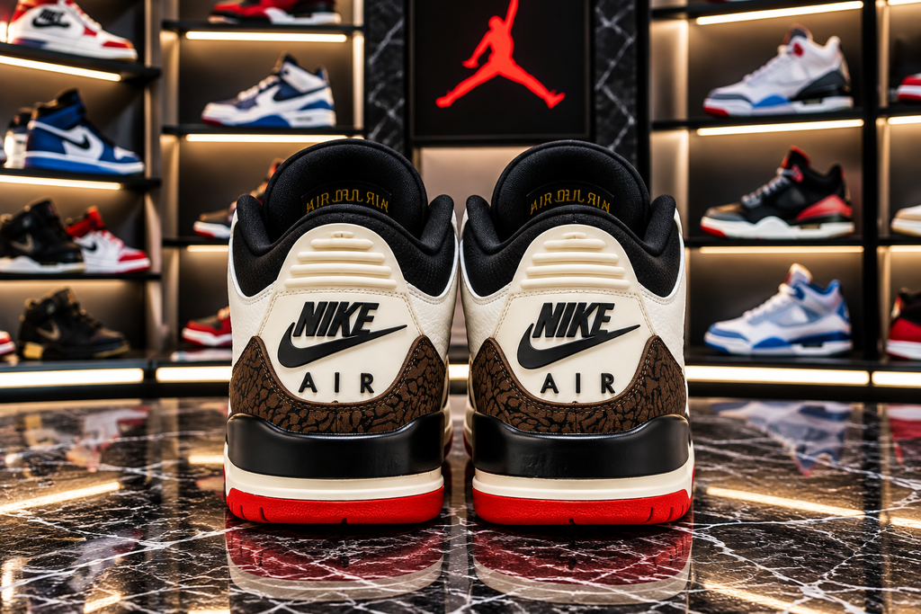 'World's Best Dad' - Air Jordan 3 Retro OG - product image from the listing.