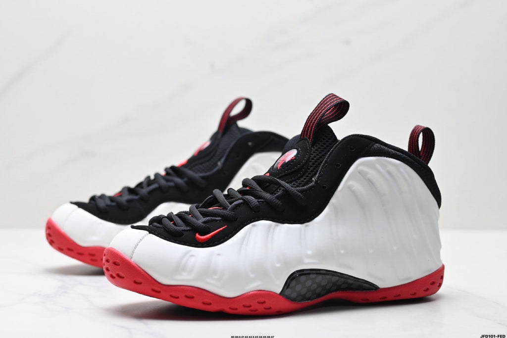 Nike Air Foamposite One Penny Hardaway Sneakers in Red Black - product image from the listing.