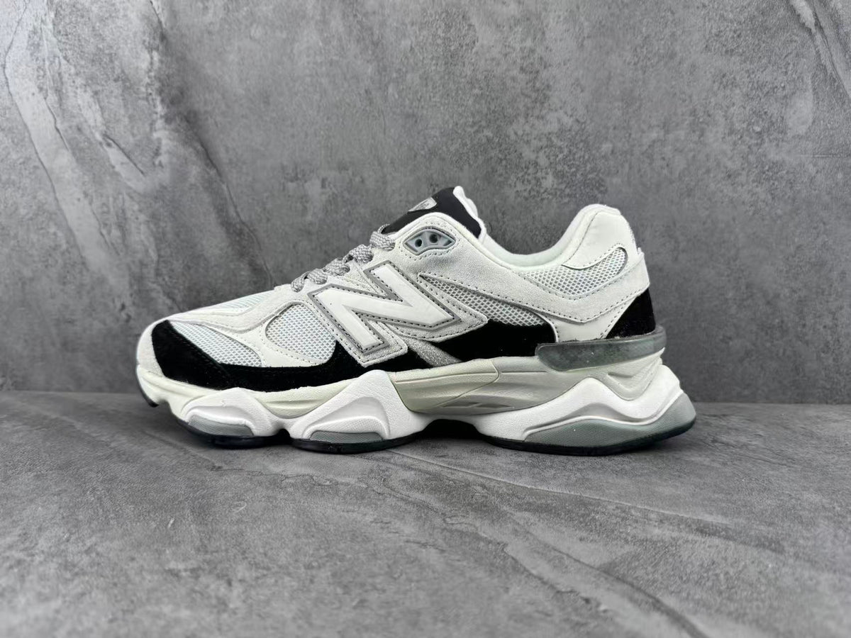 White and Black New Balance U9060JBB Sneakers - product image from the listing.