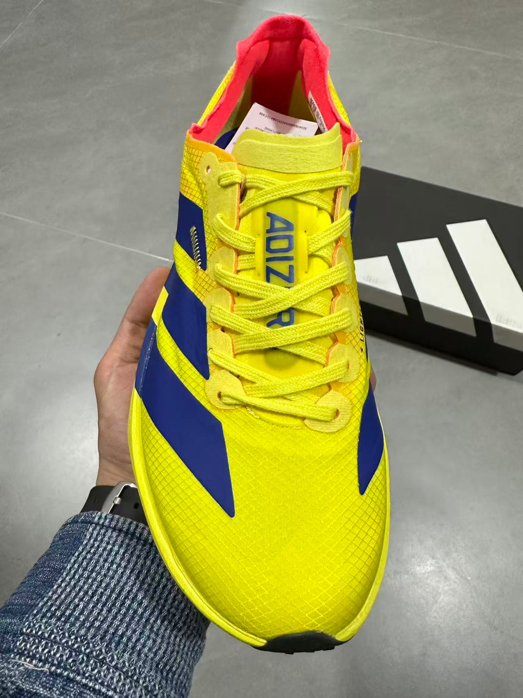 Nike Ja 3 Basketball Shoes in Volt Blue JR6373 - product image from the listing.