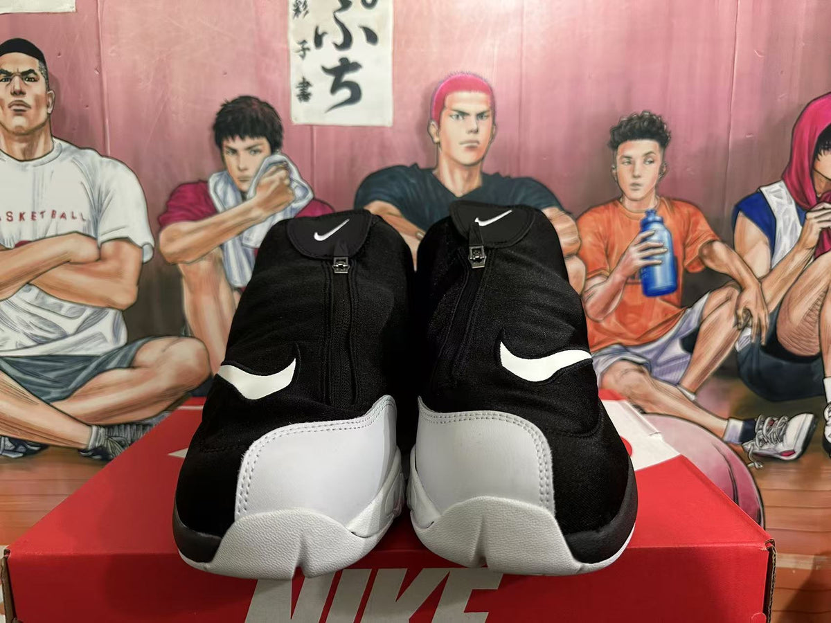 Nike Black White High-Cut Basketball Sneakers - product image from the listing.