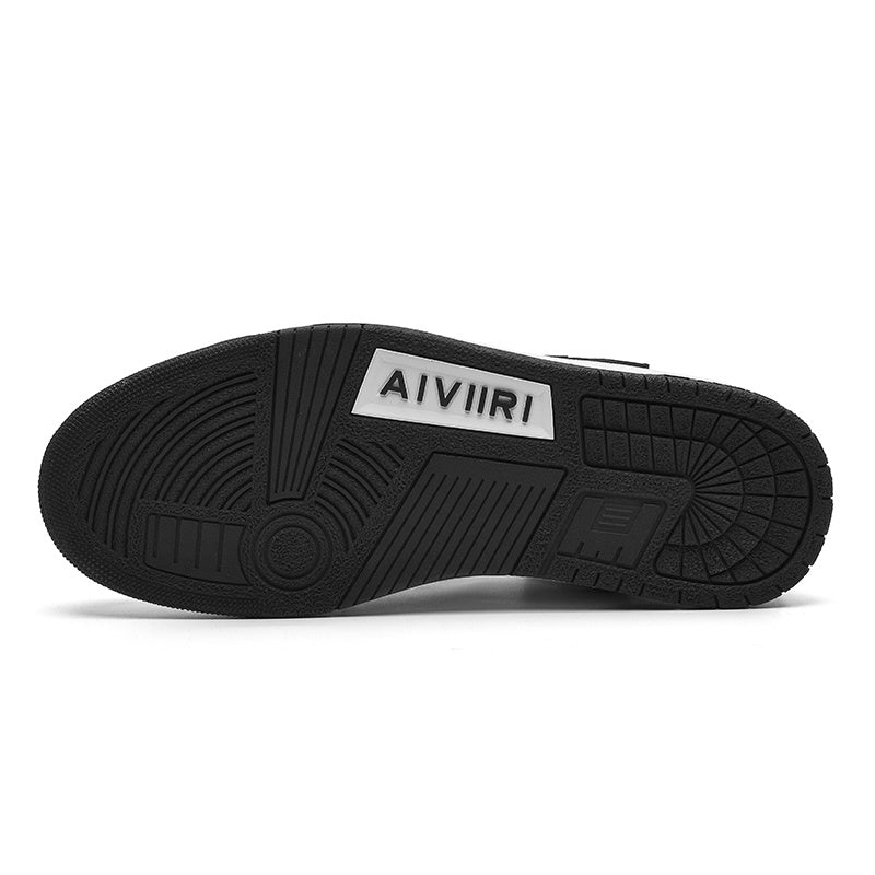 AIVIIRI MFS003-111 Low-Top Sneakers in White and Black - product image from the listing.