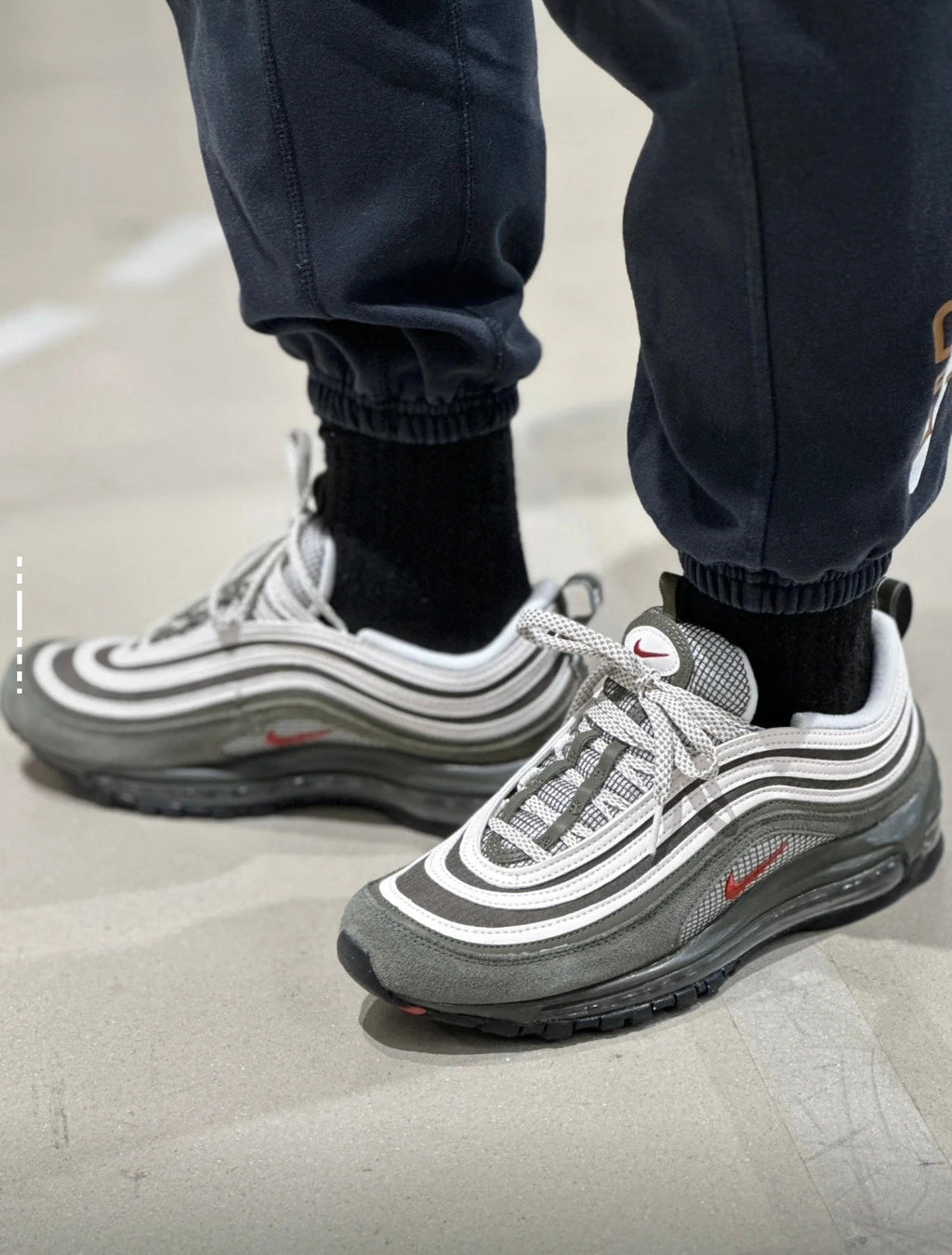 Nike Air Max 97 Sneakers FB9619-001 in Olive - product image from the listing.