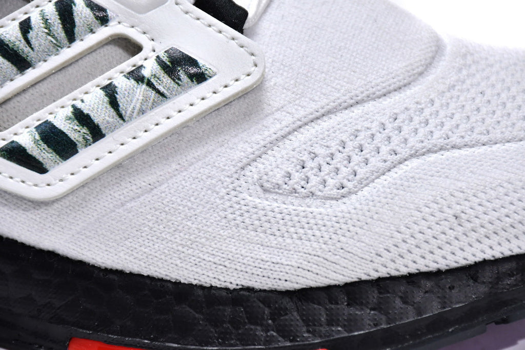 adidas UltraBoost 22 GW1915 Running Sneakers in White Black - product image from the listing.