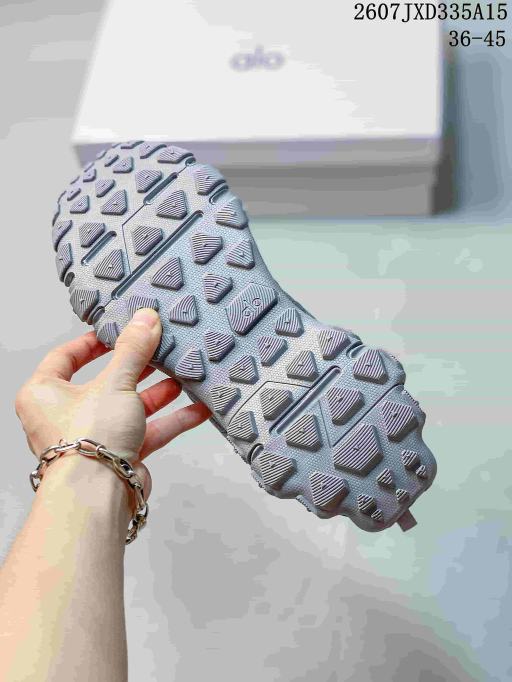 Alo Yoga Alo Runner Trail Sneakers in Gray 2607JXD335A15 - product image from the listing.