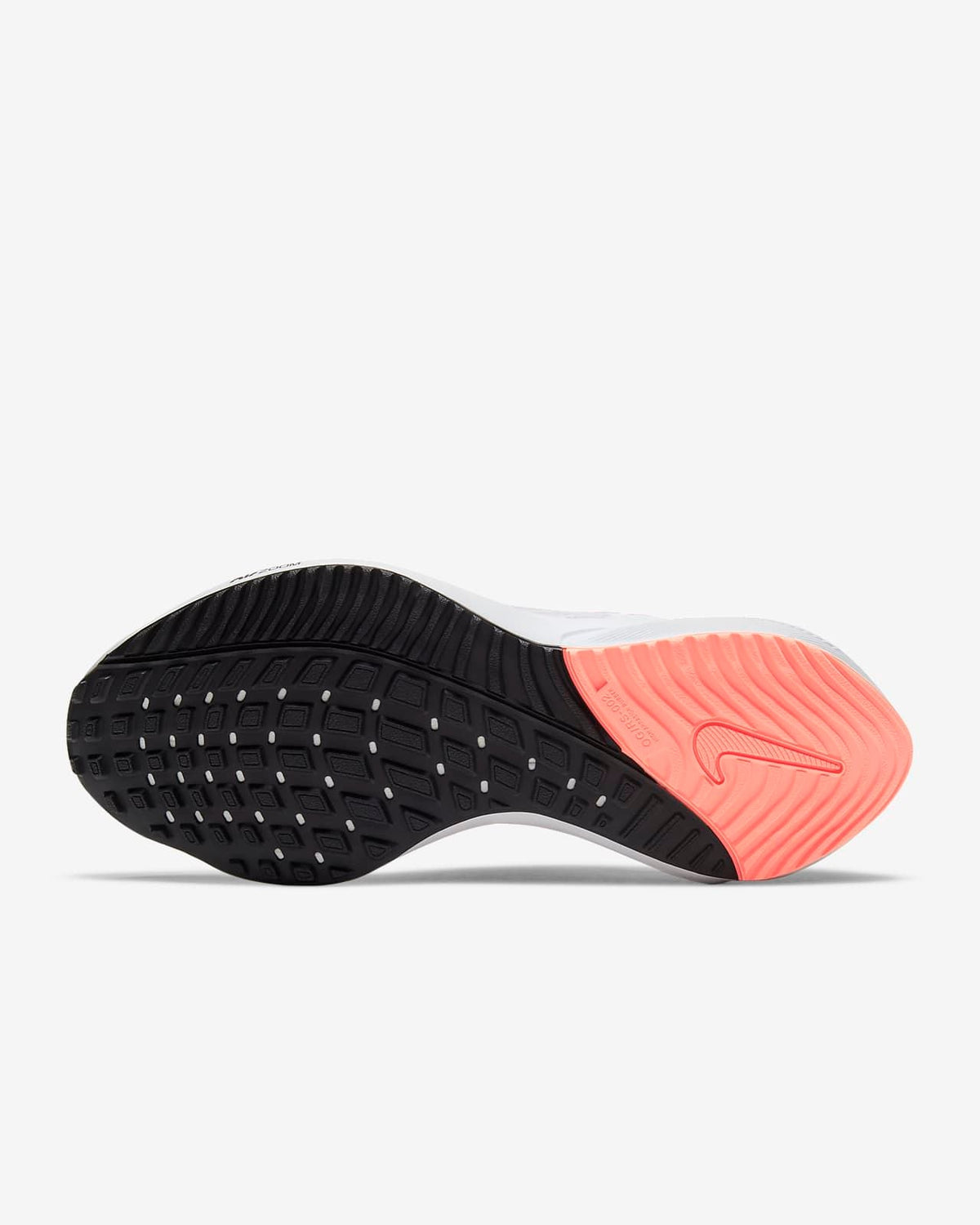 Nike Air Zoom Vomero 15 Running Shoes in White Coral CU1856-102 - product image from the listing.