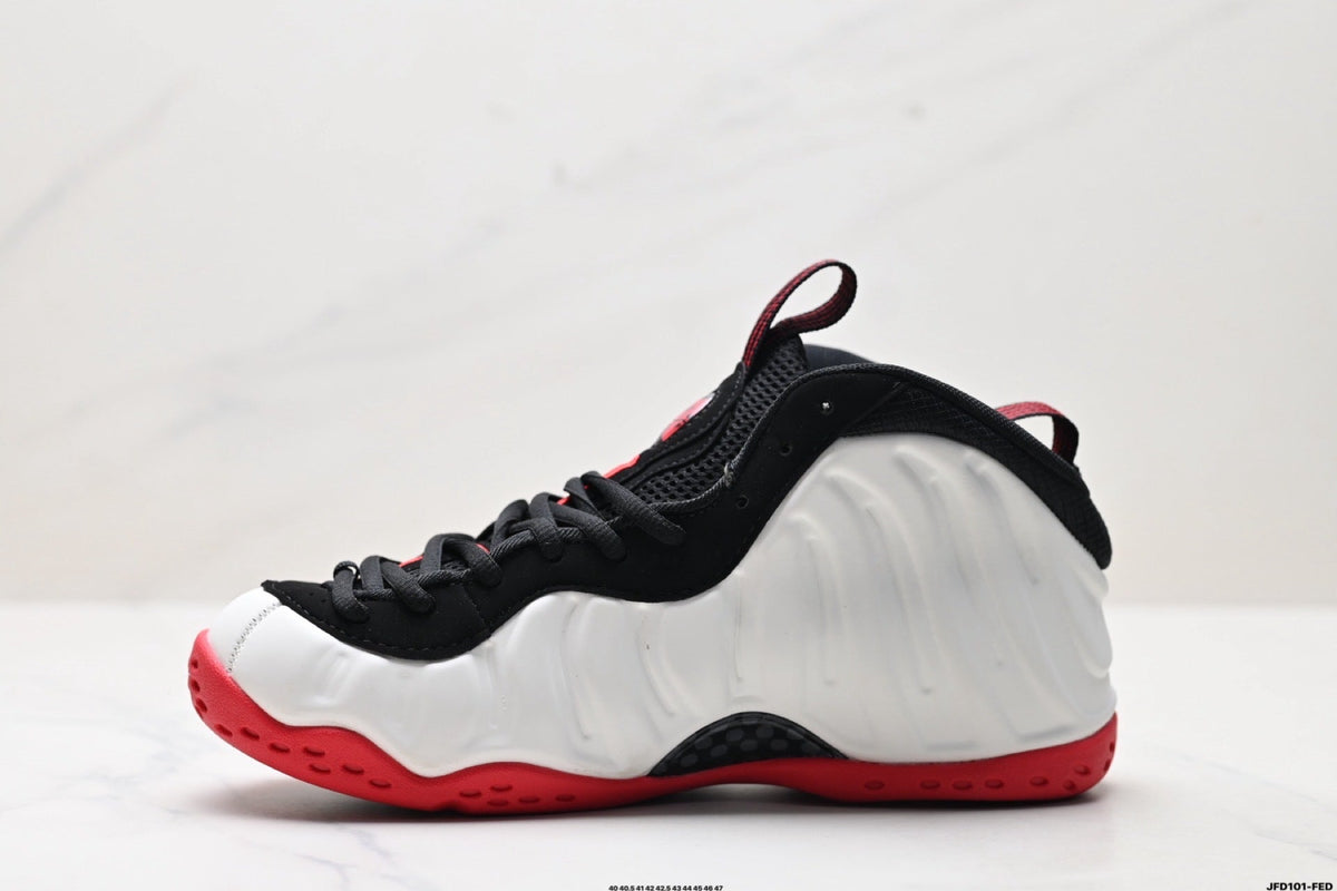 Nike Air Foamposite One Penny Hardaway Sneakers in Red Black - product image from the listing.