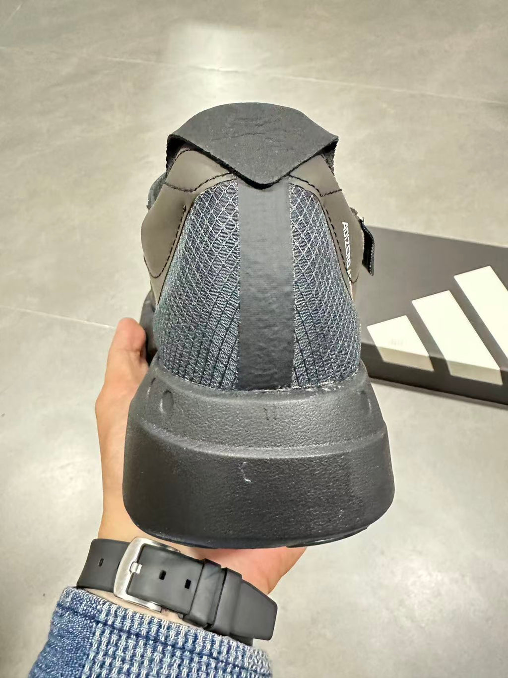 Nike Y-3 Lightlock Pro 4 Running Shoes in Dark Gray - product image from the listing.