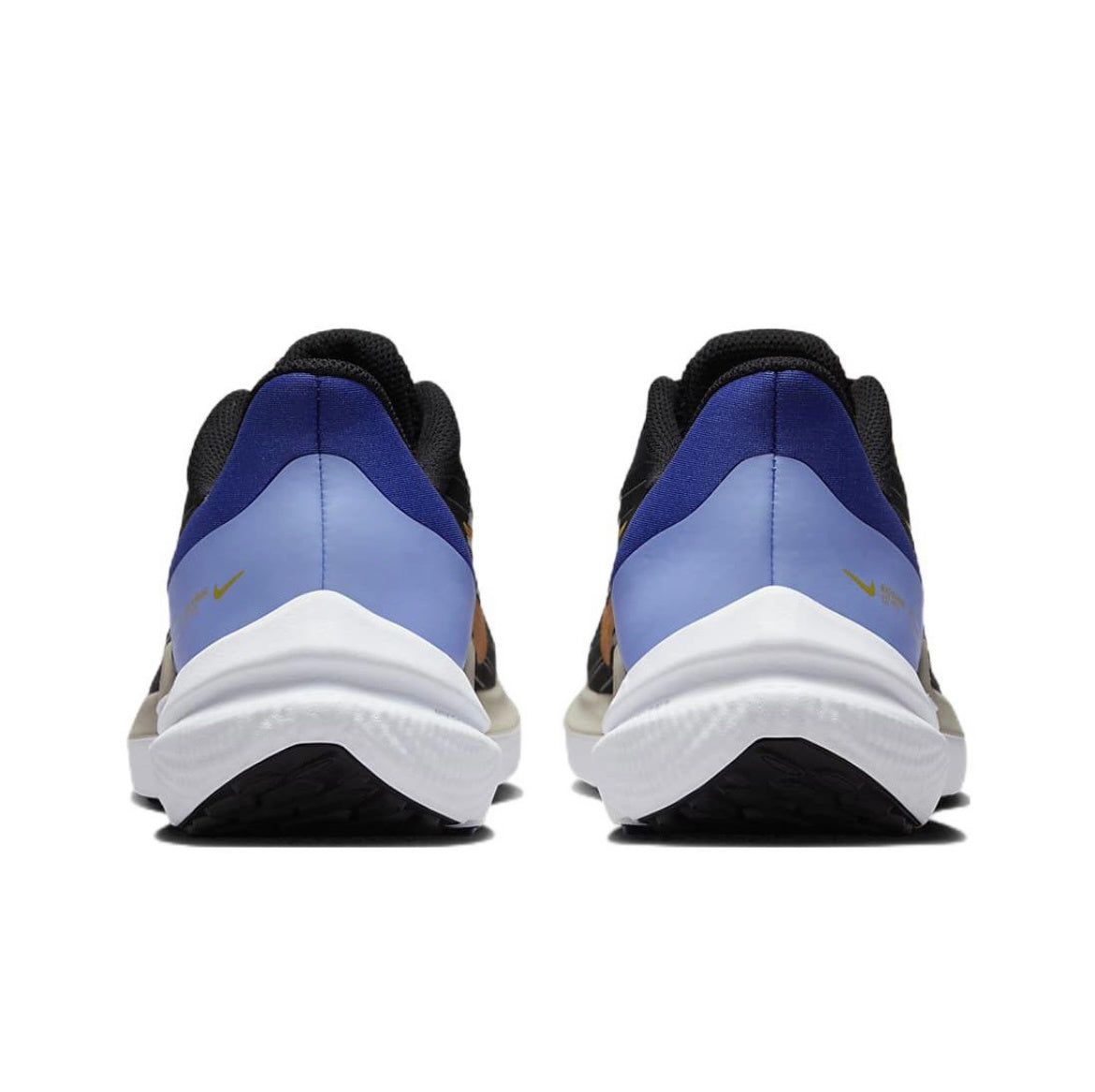 Nike Air Winflo 9 Running Shoes in Black Blue DD8686-003 - product image from the listing.