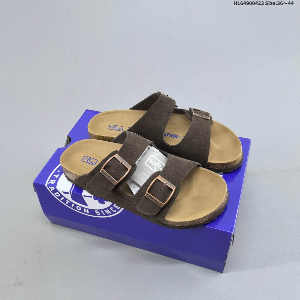 Two-Strap Slide Sandals by Birkenstock - product image from the listing.