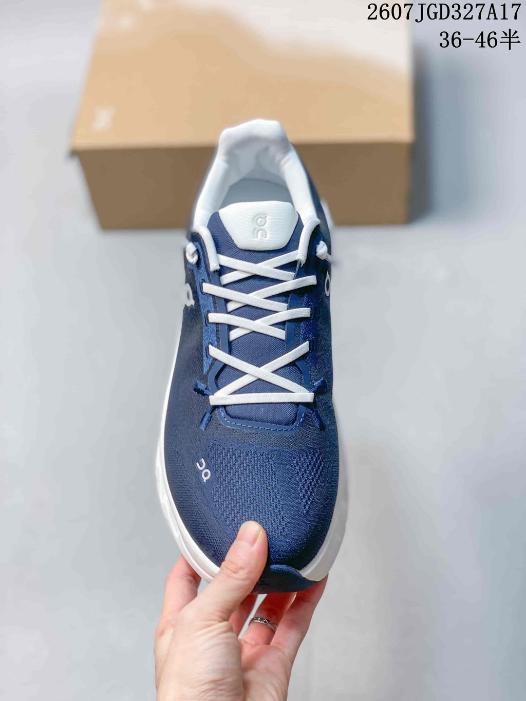 On Cloudtilt Sneakers in Navy and White 3ME10101783 - product image from the listing.
