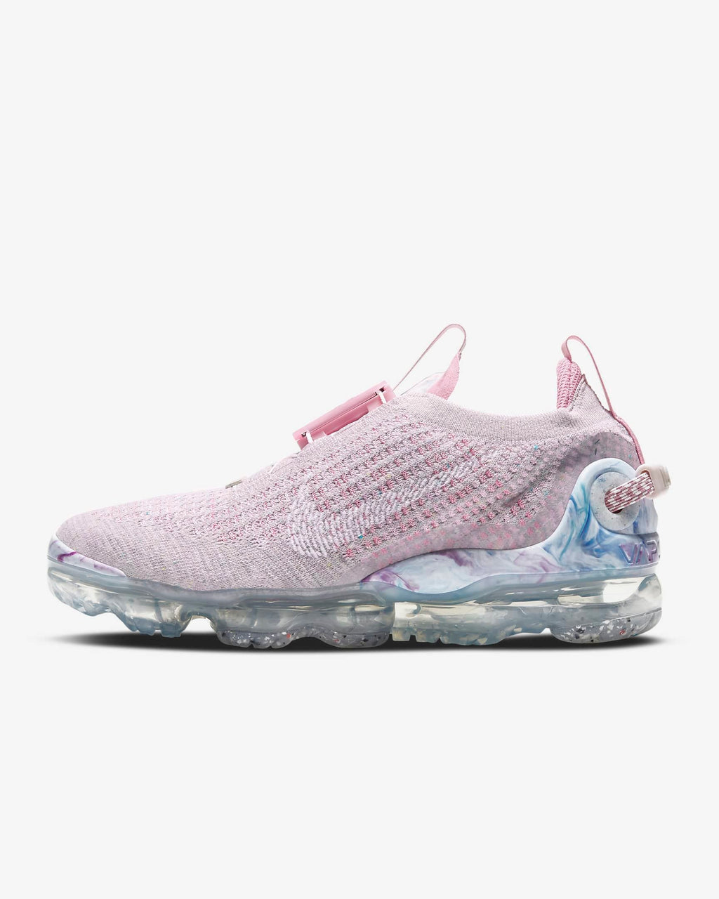 Nike Air VaporMax 2020 Flyknit Sneakers in Pink Multicolor CT1933-500 - product image from the listing.