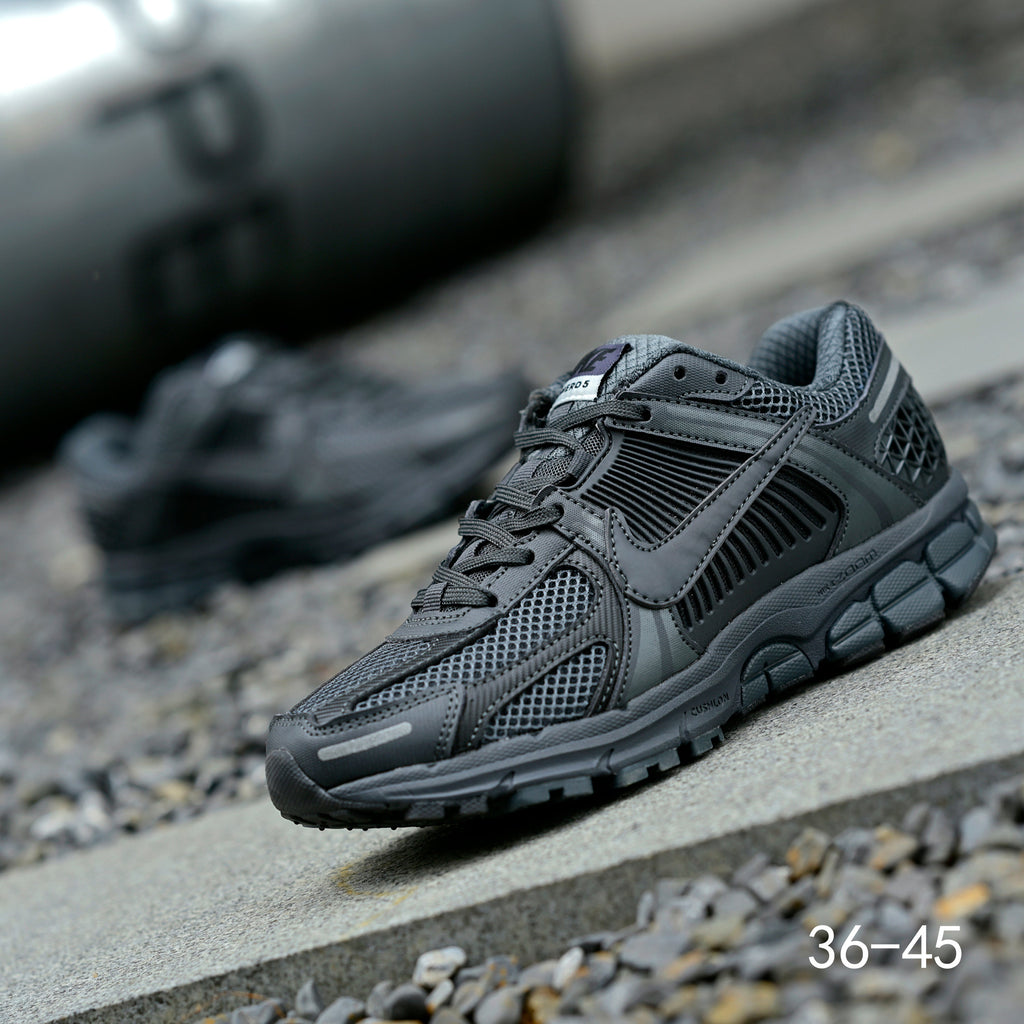 Charcoal Grey Nike Air Zoom Vomero 5 Sneakers - product image from the listing.
