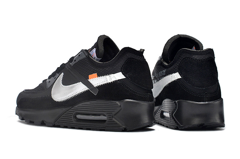 Nike Air Max 90 Sneakers in Off-White Black White - product image from the listing.