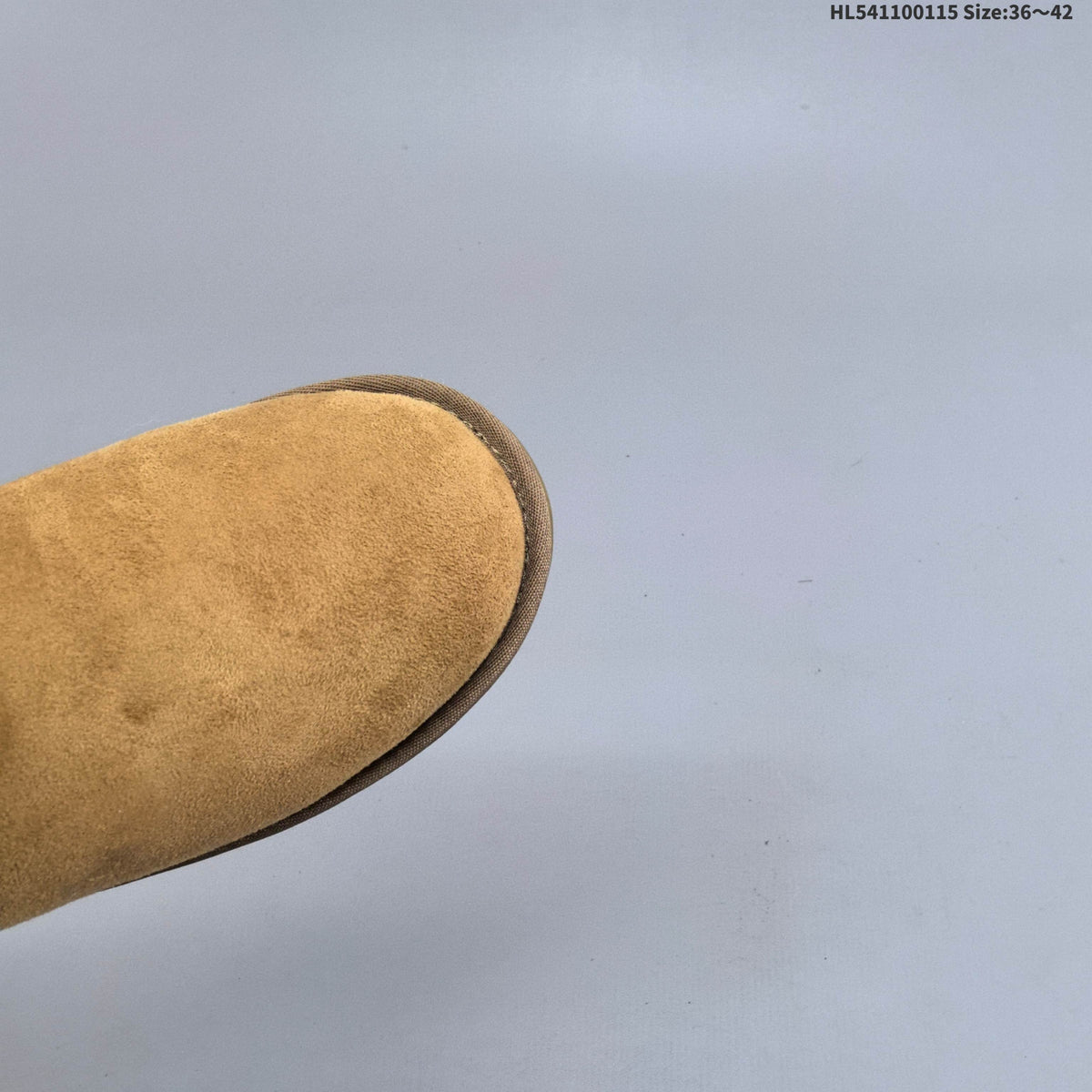 Classic Mini Dipper Suede Boots, Chestnut by UGG - product image from the listing.