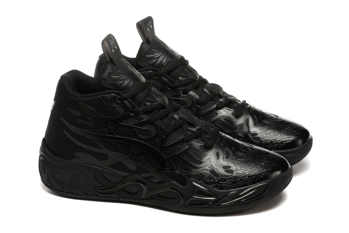 PUMA LaMelo Ball MB.02 Basketball Shoes in Black - product image from the listing.