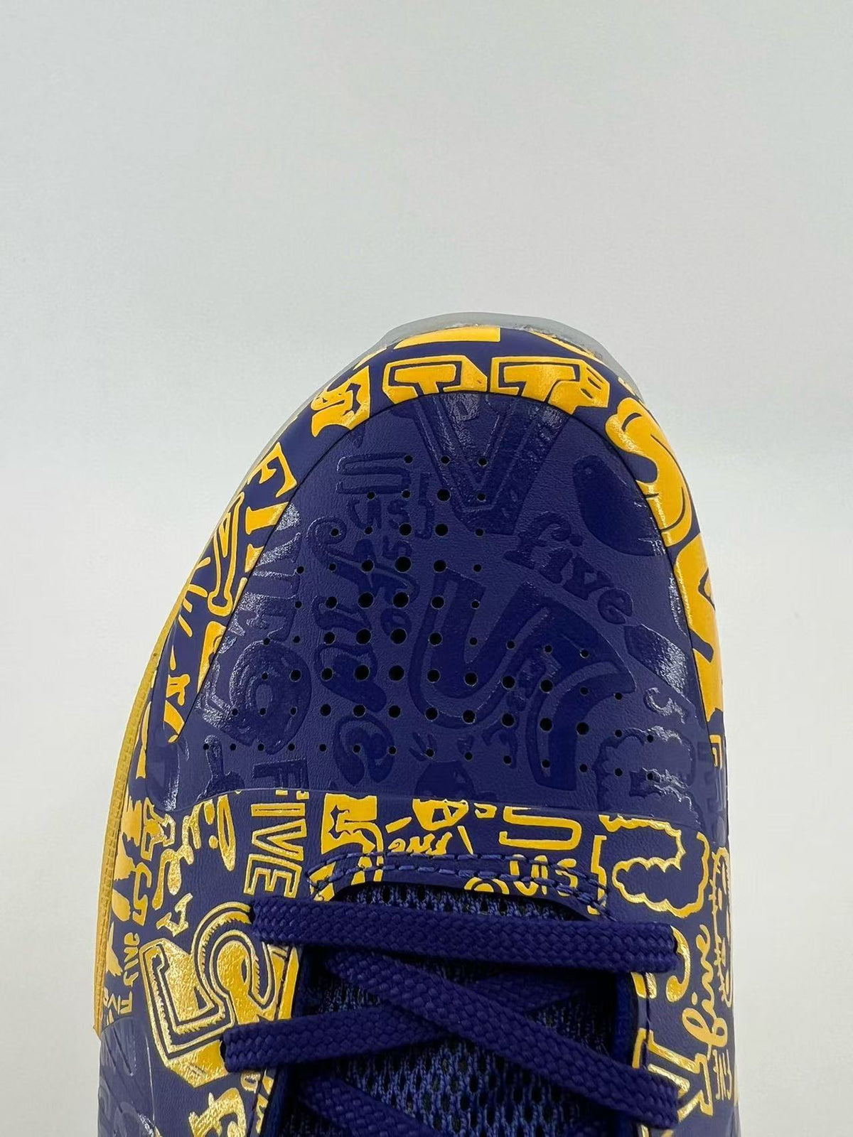 Nike Kobe 5 Protro Basketball Shoes in Blue Gold CD4991-400 - product image from the listing.