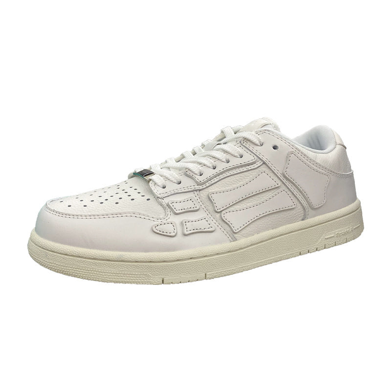 Low-Top Sneakers in White Bone MFS003-194 - product image from the listing.