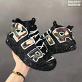 Nike Air More Uptempo Black Camo Trainers 09JXD723 - product image from the listing.