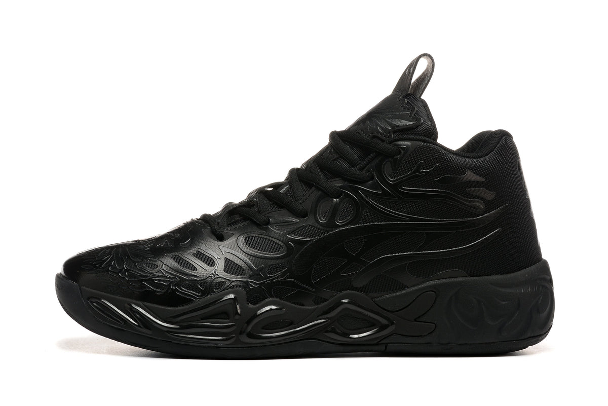 PUMA LaMelo Ball MB.02 Basketball Shoes in Black - product image from the listing.