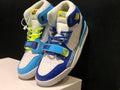 Air Jordan Legacy 312 Fly High-Top Sneakers, in White and Blue - product image from the listing.