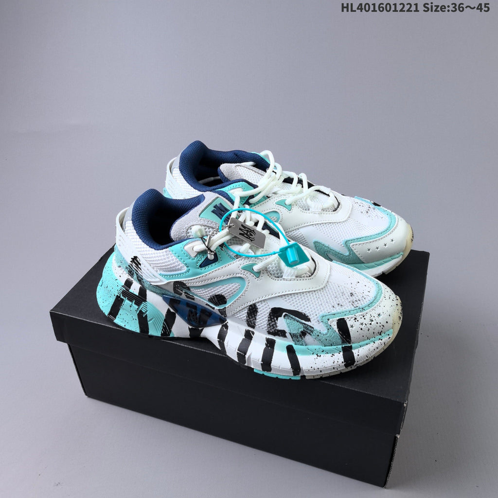 AMIRI MA Runner Low-Cut Sneakers, Green, HL401601221 - product image from the listing.
