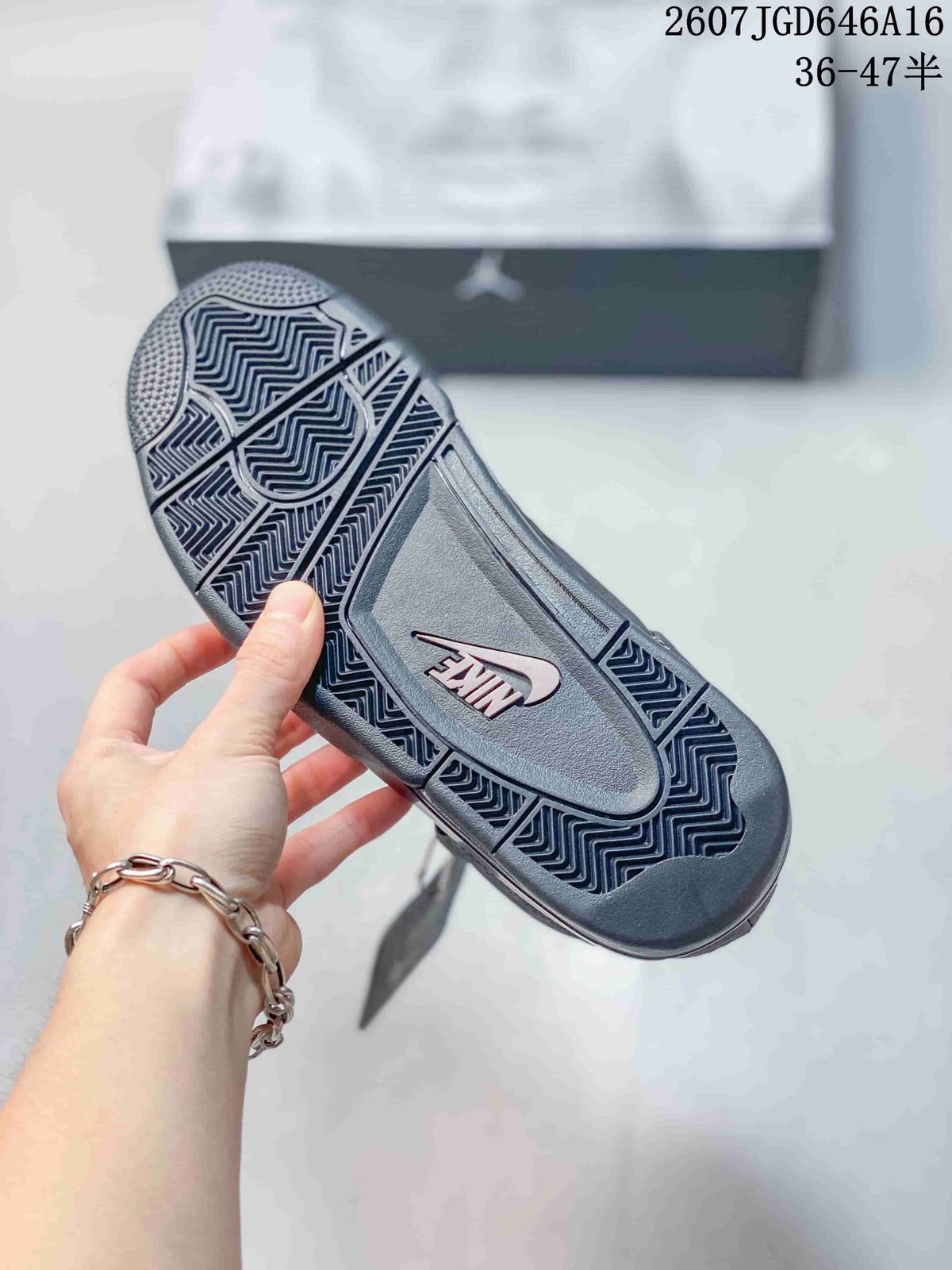 Air Jordan 4 Retro Sneakers Charcoal Black JA8136 - product image from the listing.