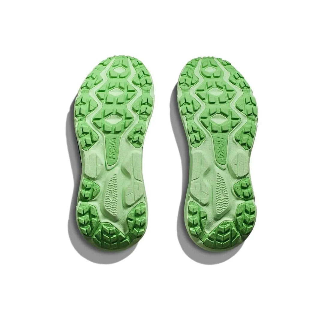 HOKA Challenger 7 Trail Running Shoes in Blue Green - product image from the listing.