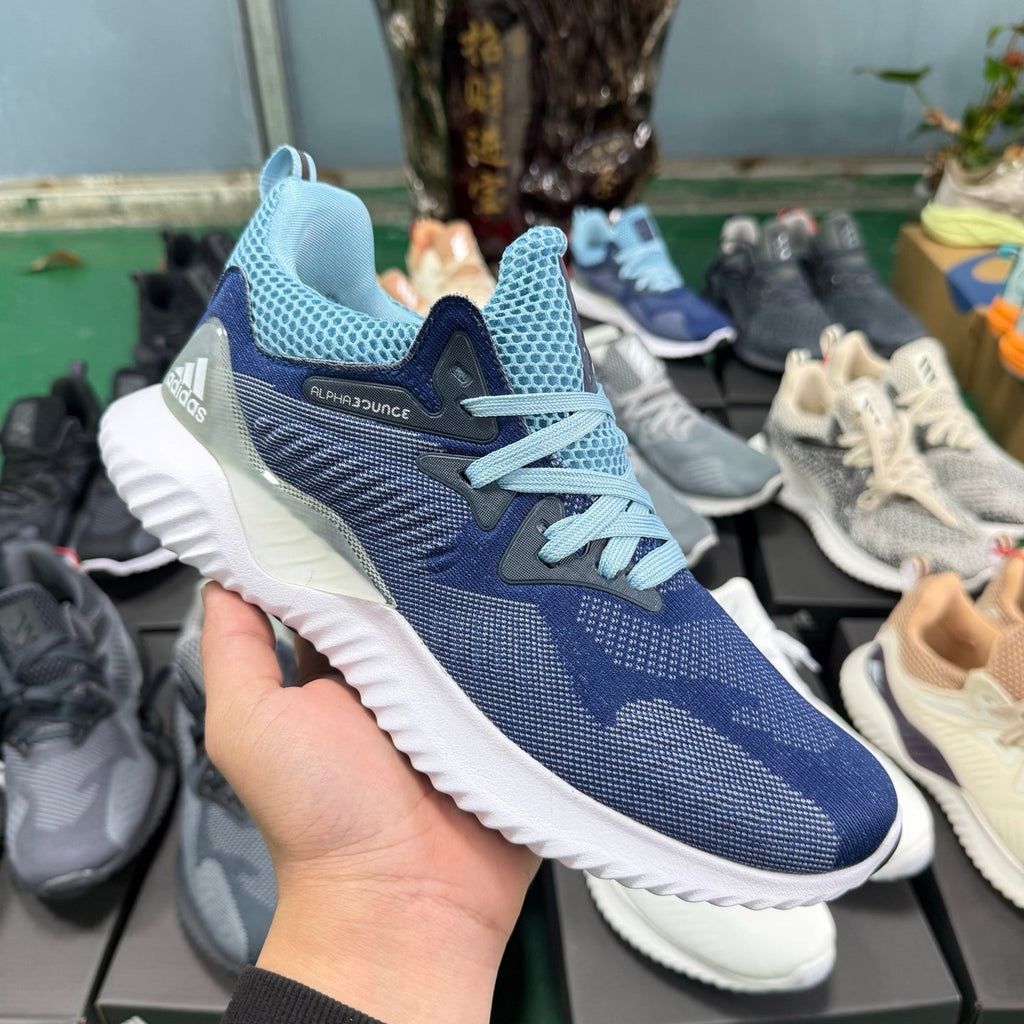 Navy Blue adidas Alphabounce HPC AMS M Sneakers - product image from the listing.