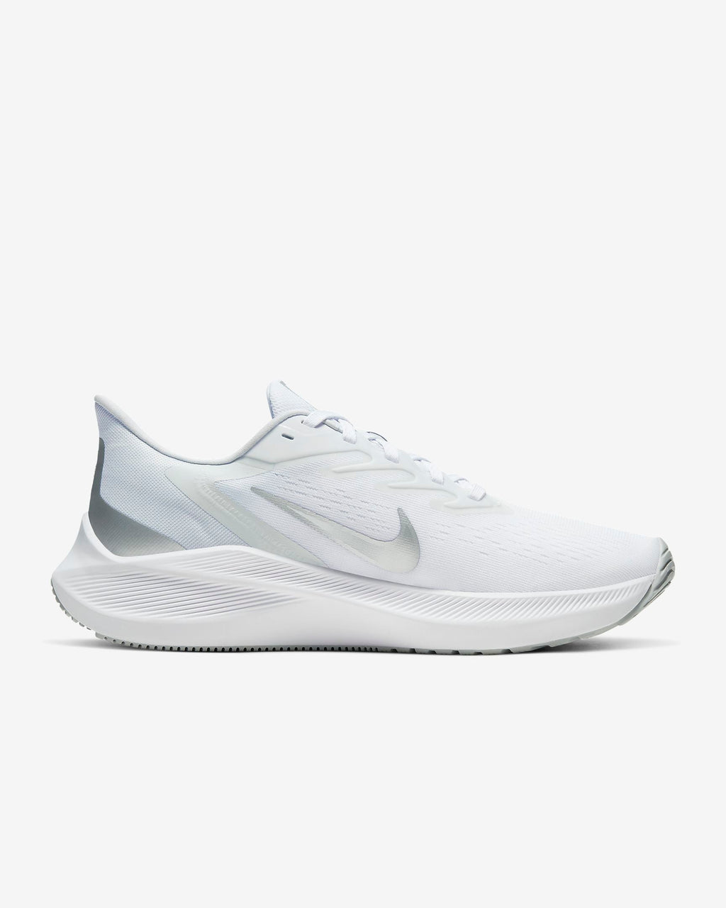 Nike Zoom Winflo 7 Running Shoes in White CJ0302-004 - product image from the listing.