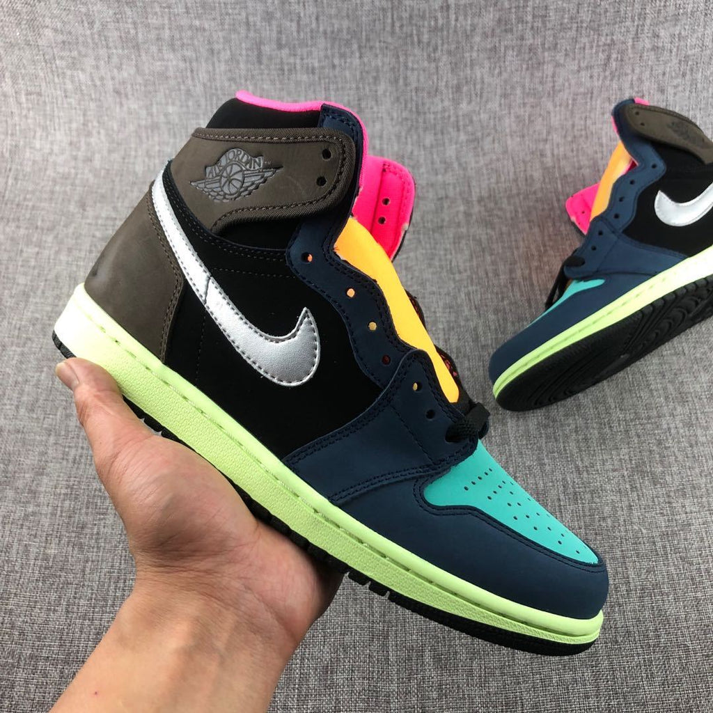 Jordan 1 High OG Bio Hack Sneakers in Multicolor - product image from the listing.