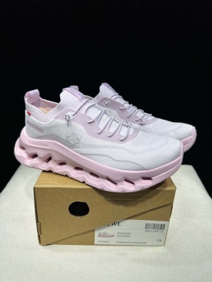 On x LOEWE Cloudtilt Sneakers in Rosa Palo and in Pale Pink - product image from the listing.