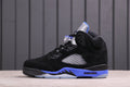 Air Jordan 5 Stealth 2.0 Sneakers in Black Blue CT4838-004 - product image from the listing.