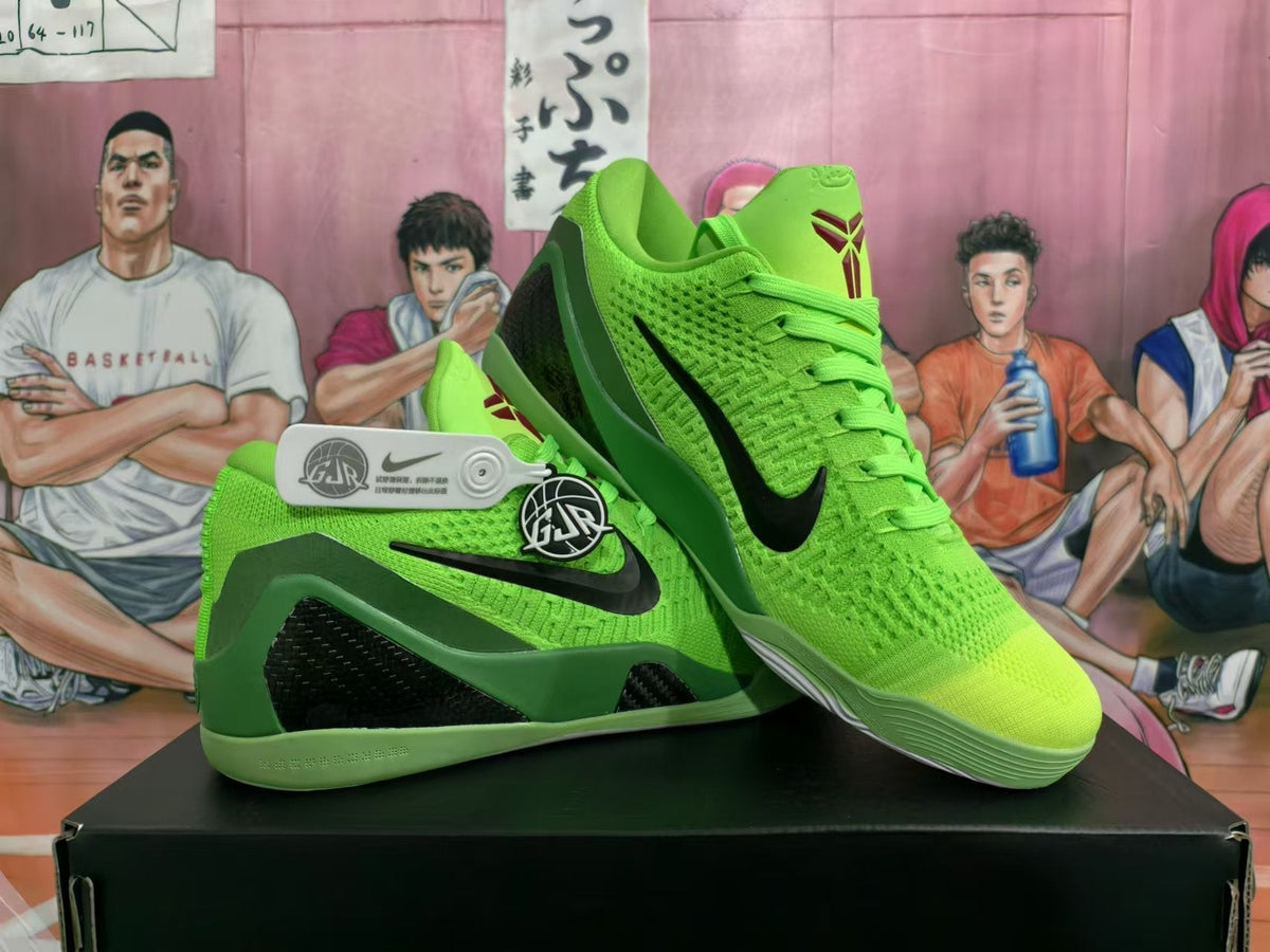 Electric Green - Nike Kobe 11 Basketball Shoes - product image from the listing.