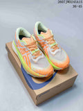 ASICS GEL-MAGIC SPEED 4 CP Sneakers in White Orange Lime - product image from the listing.
