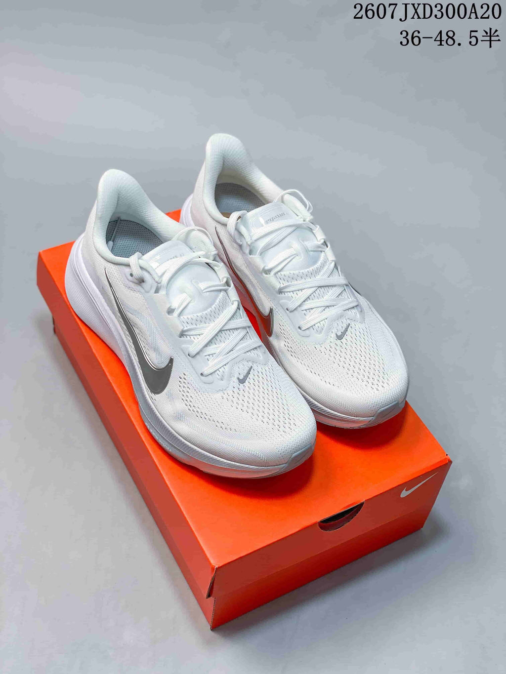 Nike Air Zoom Pegasus 42 Running Sneakers in White JXD300A20 - product image from the listing.