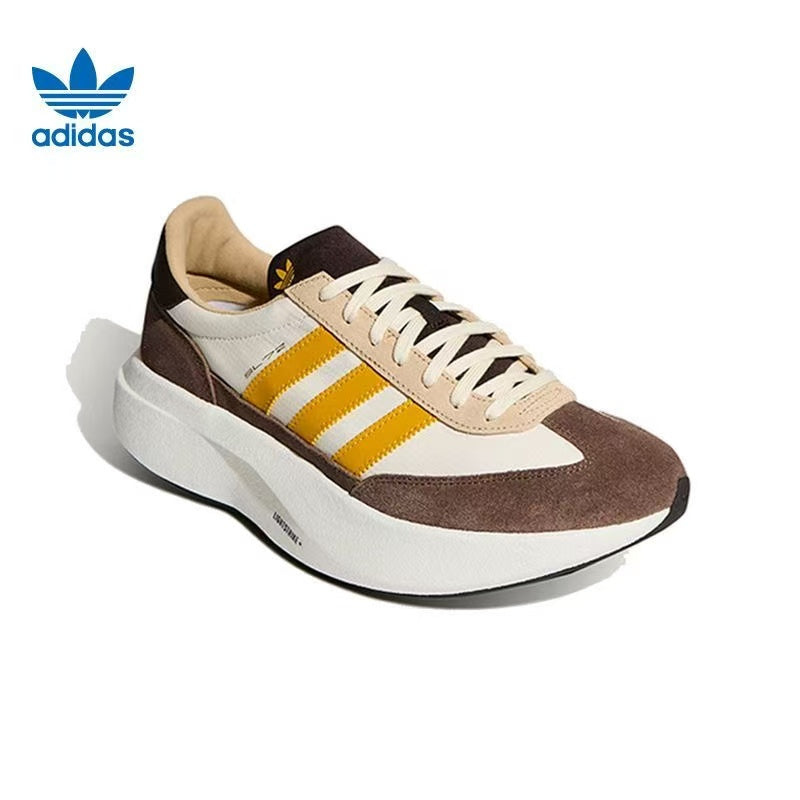 Adidas Lightstrike Running Sneakers in Brown, in Yellow and White - product image from the listing.